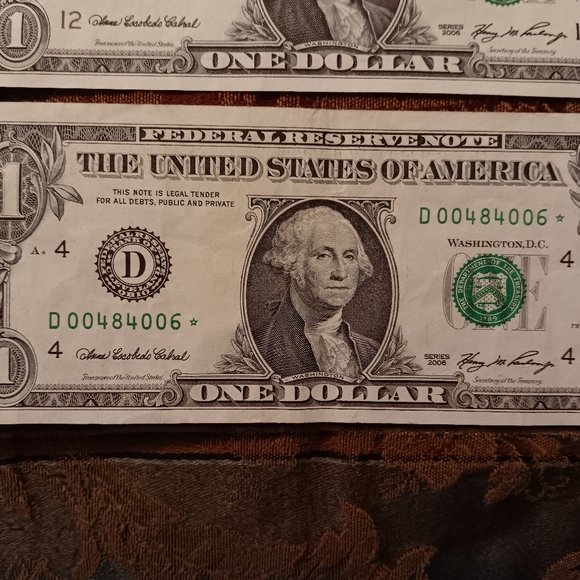 14 Different STAR NOTE ** $1 Dollar Bills Most In Circulated Condition See Pics - Picture 12 of 16